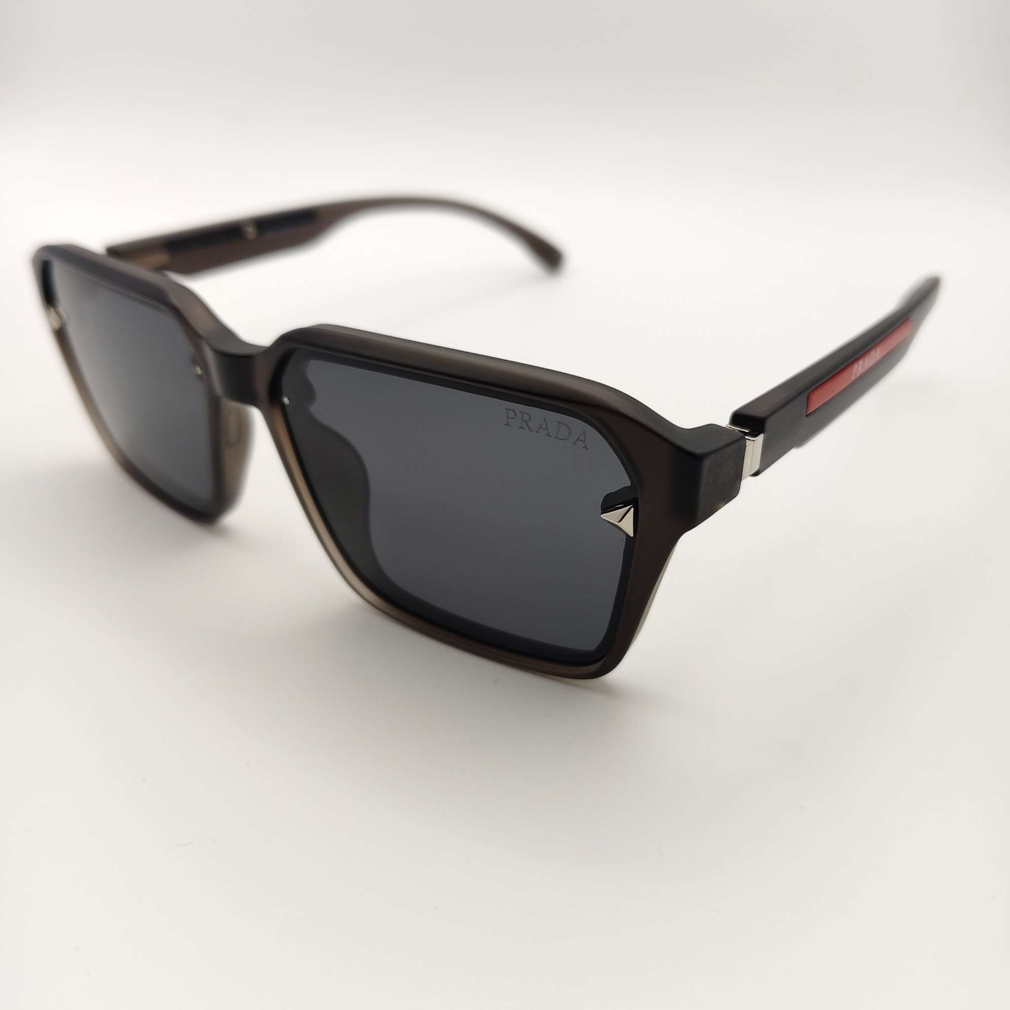 Black Rectangular Fashion Sunglasses